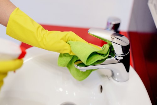 Carpet cleaning equipment ready for a professional service appointment