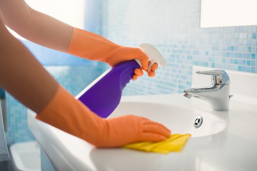 Local move in cleaning team preparing a home in Edgware