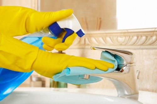 Local technician treating pet odour on upholstery in Edgware
