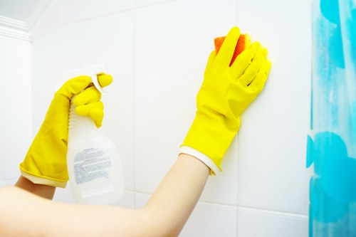 Detailed post-construction cleaning for a property in Edgware