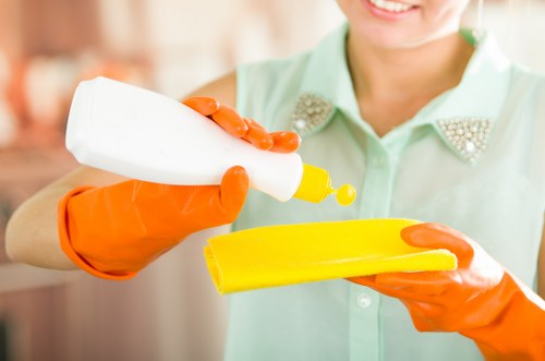 Professional cleaning tasks for retail and customer-facing spaces
