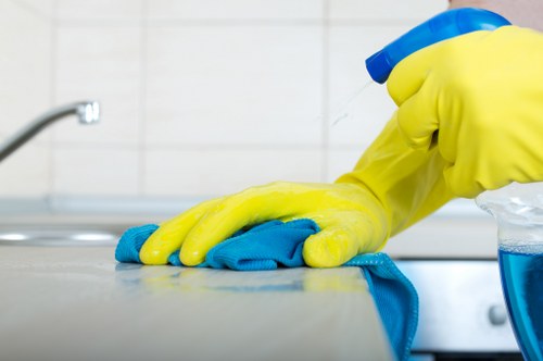 Upholstery cleaning equipment ready for a property in Edgware