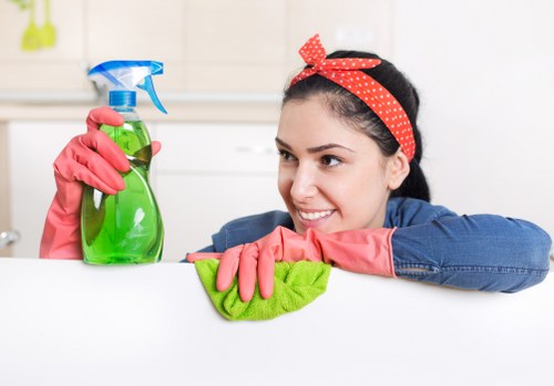 Final sparkle clean for a refurbished Edgware property