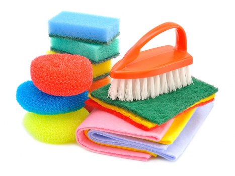 Deep upholstery cleaning for a fabric sofa