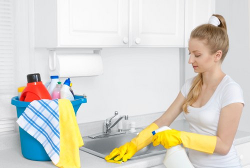 Regular communal area maintenance in a local Edgware property