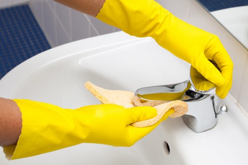 Local commercial cleaning team working around Edgware business access needs